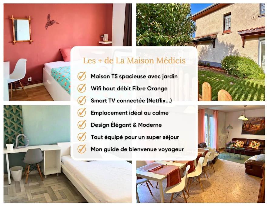 Appartement Maison Medicis - T5 Spacieuse Et Calme En - Emplacement Ideal